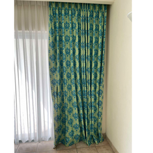 Load image into Gallery viewer, Blue / Green Curtains