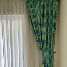 Load image into Gallery viewer, Blue / Green Curtains