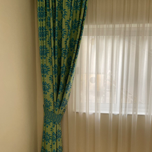 Load image into Gallery viewer, Blue / Green Curtains