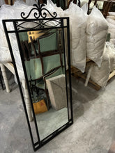 Load image into Gallery viewer, Bevelled Mirror in Metal Frame

