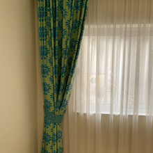 Load image into Gallery viewer, Blue / Green Curtains
