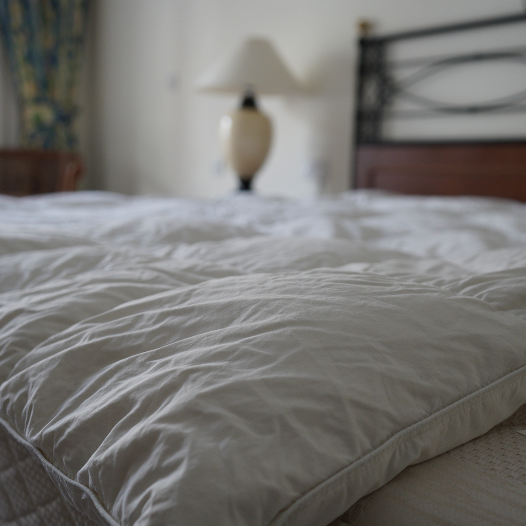 Quilt with Down and Duck Feathers